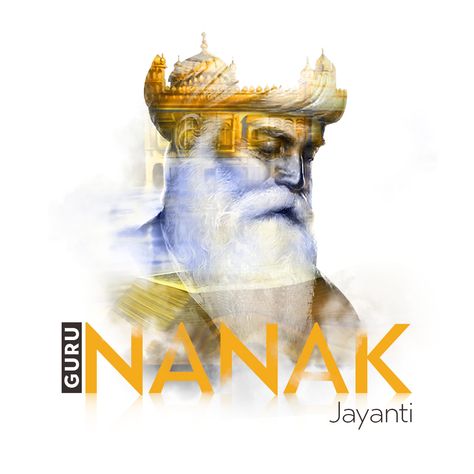 Guru Nanak Jayanti Creative Ads, Guru Nanak Jayanti Creative, Guru Nanak Dev Jayanti, Happy Guru Purnima Images, Happy Gurunanak Jayanti, Interior Brochures, Design Methodology, Guru Nanak Ji, Guru Nanak Dev Ji