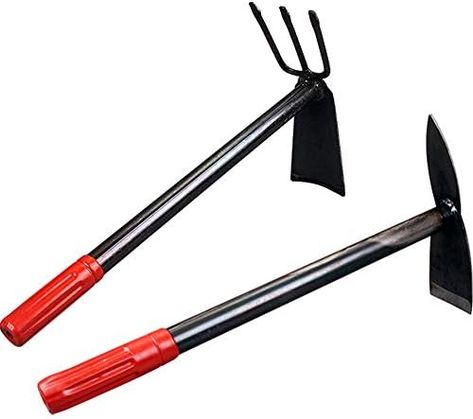 Kelendle 2 Pack Hand Garden Tools Set Hand Hoe and Cultivator Combo Carbon Steel Hand Tiller Hand Digger Pick Mattock Dual Headed Garden Hoes Weeding Tools for Loose Soil Outdoor Lawn Check more at https://uk.productsoffer.in/kelendle-2-pack-hand-garden-tools-set-hand-hoe-and-cultivator-combo-carbon-steel-hand-tiller-hand-digger-pick-mattock-dual-headed-garden-hoes-weeding-tools-for-loose-soil-outdoor-lawn/ Hand Tiller, Pick Mattock, Hand Cultivator, Weeding Tools, Garden Tool Set, Garden Hand Tools, Outdoor Lawn, Garden Trees, Flowering Trees