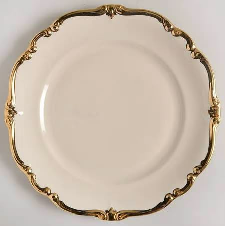 Rosenthal - Continental, Baroque Gold | Replacements, Ltd. Pink Book Cover, Whale Fall, Victorian Tea Sets, Gold Table Decor, G Kitchen, Cream Plates, Vintage Cinderella, Indian Dinner, Gold China