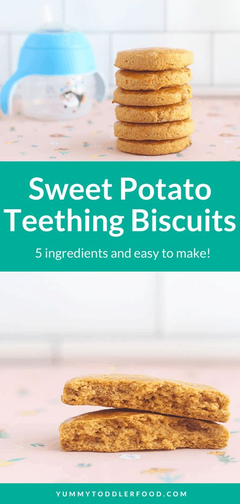 Baby Teething Biscuits, Homemade Baby Snacks, Food Essentials, Teething Biscuits, Baby Led Weaning Recipes, Healthy Baby Food, Weaning Recipes, Baby Finger Foods, Baby Snacks