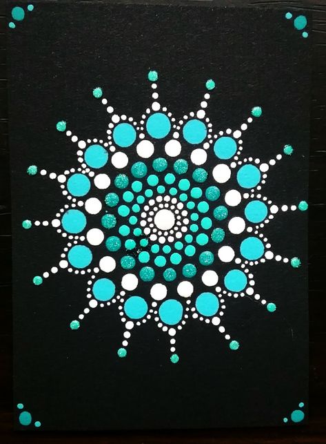 Mandela Dot Art Patterns Free, Dot Art Painting Patterns Easy, Dot Painting Patterns For Beginners, Dot Painting For Beginners Tutorial, Dot Painting Tools, Easy Mandala Drawing, Mandala Painted Rocks, Mandala Rock Art, Mandala Art Therapy