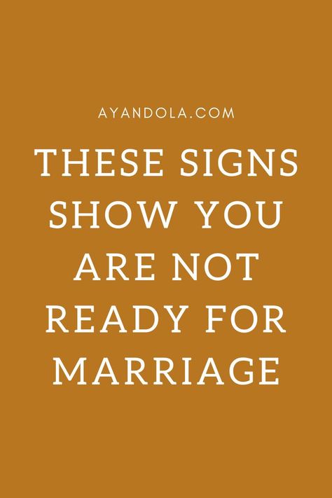 How to know you are not ready for marriage Dating A Married Man, Healthy Relationship Quotes, How To Get Married, Ready For Marriage, Wedding Appetizers, Not Well, Wedding Backdrop Design, Godly Relationship, Healthy Relationship Tips