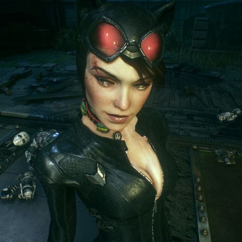 Catwoman, Selina Kyle, Gotham city, Batman, Arkham Knight, dc Catwoman Batman Arkham Knight, Riddler Arkham Knight, Arkham Knight Catwoman, Batman Arkham Knight Catwoman, Catwoman Arkham Knight, Goth Pfps, Catwoman Arkham City, Catwoman Arkham, Thug Angel