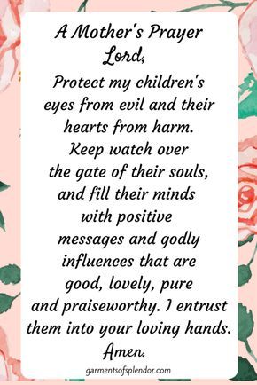 Pray for your children's protection daily! Children Prayers, Prayer For Daughter, Prayer For Our Children, Prayers For My Daughter, Prayer For My Son, Prayer For Mothers, Prayer For My Family, Prayer For My Children, Children Quotes