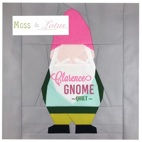 Christmas Gnome Crafts, Gnome Quilt, Fpp Patterns, Gnome Crafts, Happy Eyes, Lotus Pattern, Embroidery Template, Hand Gloves, Gnomes Crafts