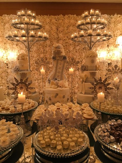 A beautiful dessert arrangement in a Lebanon engagement party Character Girl, Beautiful Desserts, Main Character, Lebanon, Engagement Party, Party Decoration, Light Decorations, Party Decorations, I Am Awesome