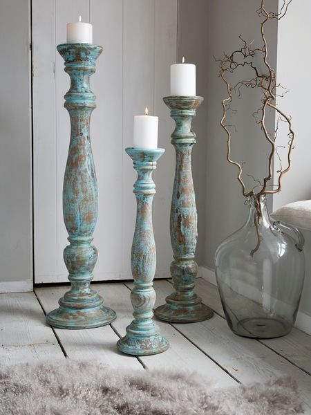 Tall Wooden Candle Holders - Foter Large Floor Candle Holders, Tall Wooden Candle Holders, Large Wooden Candle Holders, Turquoise Candles, Nordic House, Floor Candle Holders, Floor Candle, Large Candle Holders, Diy Candle Holders