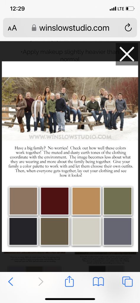 Family Photos Color Scheme Winter, Family Photo Outfits Palette, Family Photos Blue And Green, Large Family Photo Shoot Ideas Colors Winter, Color Schemes For Family Pictures Winter, Big Family Photo Shoot Color Schemes, Winter Family Photos Green Color Schemes, Big Family Photoshoot Color Schemes Winter, Family Photo Color Scheme Green