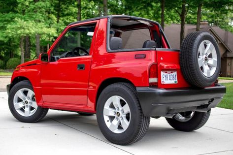 Geo Tracker With a Camaro V6 Is One Well-Done Deathtrap | The Drive Camaro V6, Geo Tracker, Dodge Ram Pickup, Stick Shift, Cold Air Intake, Car Stuff, Chevy Camaro, Cold Air, This Guy