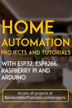 We create home automation projects using open-source hardware and software. Smart Home Ideas, Diy Home Automation, Home Automation Project, Open Source Hardware, Raspberry Pi Projects, Pi Projects, Home Automation System, Electronics Projects Diy, Smart Home Automation