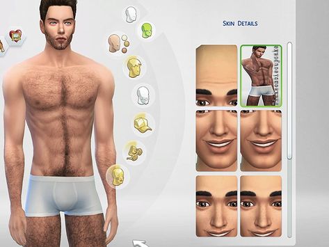 Pinkzombiecupcakes' Natural Hairy Look Sims 4 Body Hair Cc, Sims 4 Cc Body Hair, Male Body Preset Sims 4, Sims 4 Cc Male Body Preset, Sims 4 Body Hair, Sims 4 Skills, Male Sims, Sims 4 Traits, Sims 4 Cc Shoes