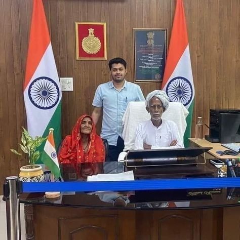 Culture and education are two inseparable parameters and they are interdependent. IAS officer Hitesh , resident of Chainpur-Gadhauli, #Karauli #Rajasthan with his grandparents. #education #culture #india #socialmedia #indiamarket #motivation #inspiration Ips Officers Lady Aesthetic, Ias Bungalow, Ias Officer Aesthetic, Upsc Motivation Wallpaper Hd, Ias Quotes, Upsc Quotes, Ias Upsc Wallpapers, Ias Motivation, Upsc Motivation