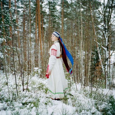 Names Girl, Russian Orthodox, Long Braids, Tallinn, Living History, Married Woman, Folk Costume, Traditional Clothing, Girl Names