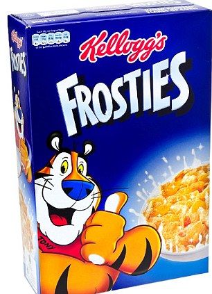 On the other hand, A 30g serving of Frosties with semi-skimmed milk contains four teaspoons of sugar Coco Pops, Hidden Sugar, Tony The Tiger, Cereal Brands, Cereal Killer, Grocery Foods, Childhood Obesity, Tiger Face, Older Brother