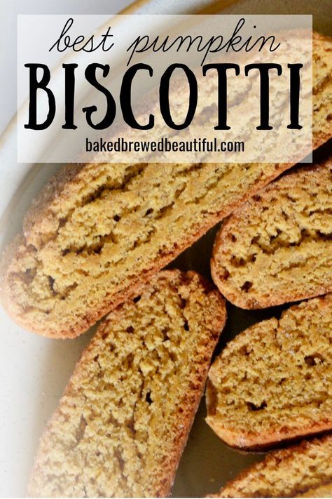 Biscotti Recipe Pumpkin, Healthy Pumpkin Biscotti Recipe, Pumpkin Pie Biscotti, Pumpkin Pecan Biscotti, Fall Biscotti Flavors, Gluten Free Pumpkin Biscotti, Pumpkin Spice Biscotti Recipe, Pumpkin Spice Biscotti, Thanksgiving Biscotti