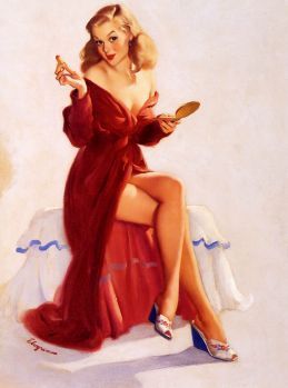 How Do I Look? (108 pieces) Pin Up Pictures, Arte Pin Up, 1950s Pinup, Pin Up Drawings, 50s Pinup, Pinup Vintage, Pin Up Vintage, Helen Frankenthaler, Gil Elvgren