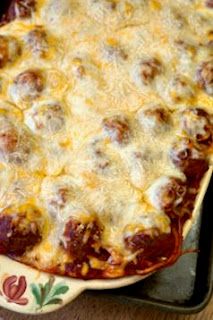 Spaghetti And Meatballs Bake, Frozen Meatballs And Spaghetti, Spaghetti And Meatballs Casserole, Baked Spaghetti With Meatballs, Spaghetti Meatball Casserole, Spaghetti And Meatball Casserole, Spagetti And Meatball Recipe, Baked Spaghetti Meatballs, Baked Spagetti