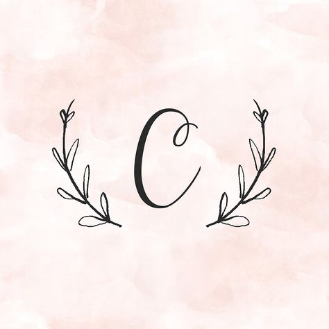 The Letter C, Letter C, Phone Case, Monogram, Mug, Tote Bag