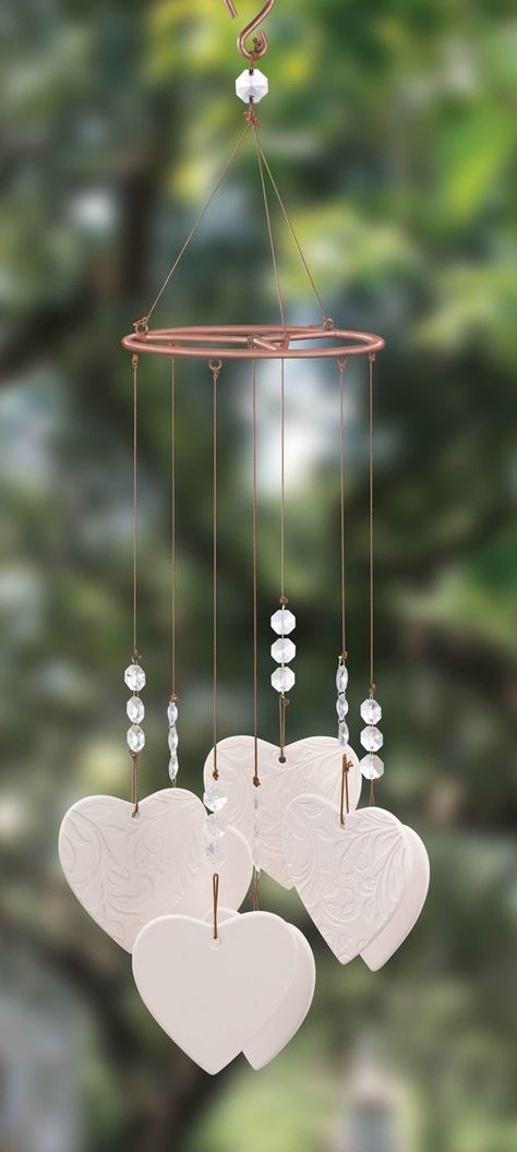 40 DIY Wind Chime Ideas To Try This Summer - Bored Art Windchime Diy, Wind Chain, Windchimes Diy, Wind Charm, Carillons Diy, Make Wind Chimes, Wind Chimes Homemade, Wine Bottle Wind Chimes, Bored Art