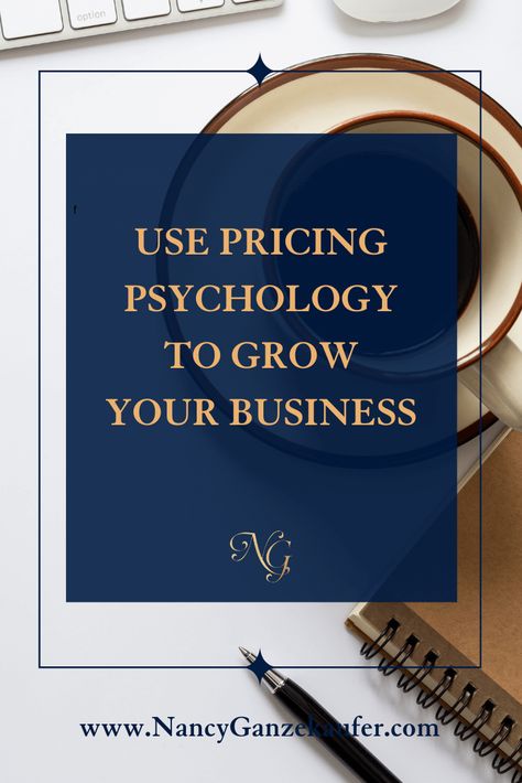 I find psychology fascinating and have applied many of its principles to my business marketing efforts over the years. You may already use pricing psychology to grow your business without realizing it. A lot of business owners do!   Keep in mind that not all pricing psychology options apply to every business! Carefully consider which ones […] The post Use Pricing Psychology to Grow Your Business appeared first on Nancy Ganzekaufer. Marketing Psychology Tips, Pricing Psychology, Psychology Marketing, Sales Psychology, Business Psychology, Airbnb Promotion, Learn Business, Sales Tips, Interior Design Business