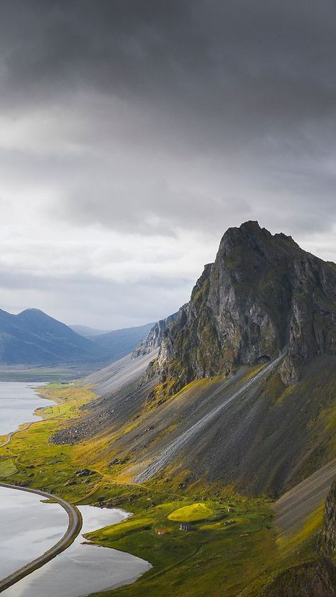 Mountain mobile wallpaper background, misty Iceland's south shore | free image by rawpixel.com Black Sand Wallpaper, Iphone Wallpaper Beach, Iceland Wallpaper, Mountain Mobile, Iphone Wallpaper Black, Sand Wallpaper, Beach Wallpaper Iphone, Wallpaper Beach, Mountain Background