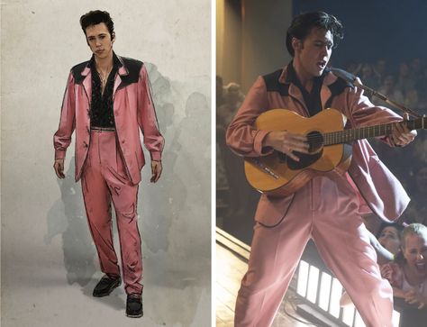 Elvis Movie Costumes, Elvis Movie Outfits, Female Elvis Costume, Elvis Halloween Costumes, Elvis Presley Outfits, Elvis And Priscilla Costume, Elvis Presley Halloween Costume, Austin Butler Movies, Elvis Presley Costume