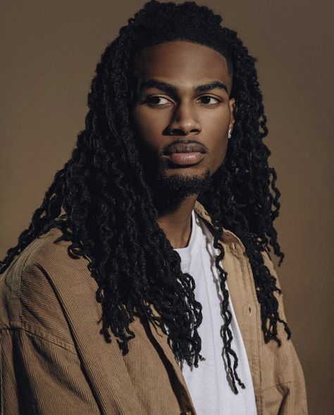 Types Of Locs Men, Best Dreadlocks Hairstyles Men, Loc Photoshoot, Black Men With Locs, African Men Hairstyles, Black Men Braids Hairstyles, Braids Man, Beard Transplant, Dread Hairstyles For Men