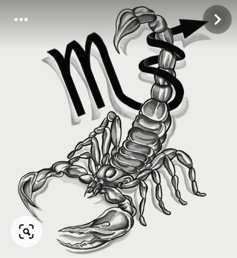 Scorpio Tattoo Ideas, Pilot Tattoo, Horoscope Tattoos, M Tattoos, Hand Tattoos For Girls, Scorpio Tattoo, Tattoo Outline Drawing, Wicked Tattoos, Tattoos For Women Half Sleeve