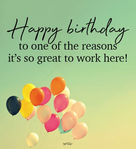 Happy Birthday From Your Favorite Coworker, Happy Birthday Coworker Friends, Happy Birthday Coworker Quotes, Happy Birthday Co Worker Funny Humor, Happy Birthday Wishes Coworker, Happy Birthday Work Friend, Coworker Birthday Quotes, Happy Birthday Work Bestie, Happy Birthday Colleague