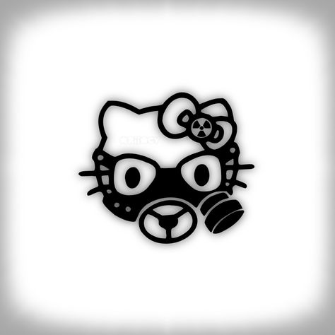 Black And White Yk2 Icons, Hello Kitty With White Background, Kuromi Wallpaper Black And White, Hello Kitty Pfp Black And White, Hello Kitty Icons Black And White, Hello Kitty White Icon, Hello Kitty Black And White Aesthetic, Black And White Hello Kitty Widgets, Hello Kitty White And Black