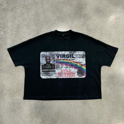 VIRGIL HAWAIIAN ID BOXY TEE {SEPTEMBER 20TH 12 ET} **SHIPS IN 2-7 BUSINESS DAYS** -Boxy Fit /Slight Crop -DTG Vintage Print -Back Screen Print -Thick Collar -Heavy Weight SPAM “ 🌺” FOR A CHANCE TO WIN A FREE TEE Pattern T Shirt, Table S, Y2k Harajuku, Cartoon Tops, Letter Print Hoodie, Boxy Tee, Collars For Women, Round Neck Tops, T Shirt Oversized