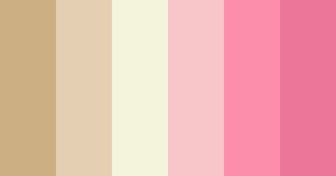 Light Beige & Pink Color Scheme » Beige » SchemeColor.com Color Scheme Beige, Beige Pink Color, Block Printing Designs, Beige Color Palette, Brown Color Schemes, Pink Names, Pink Color Schemes, Brown Color Palette, Pink Palette