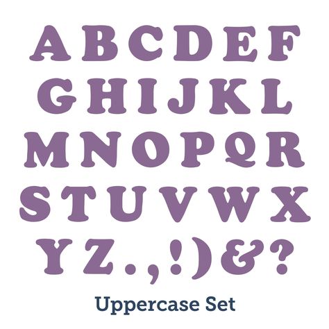 Carefree Alphabet - 7 - Uppercase Set Alphabet Fonts A To Z, Easy Font Alphabet, Simple Fonts Alphabet, Math Signs, Merry Christmas Font, Party Font, Valentine Font, Funky Fonts, Heart Font