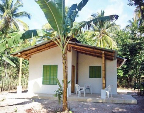 Small House Design Philippines, Local House, Low Budget House, Innovation Architecture, Granny Pod, Philippine Houses, Tropical House Design, Bamboo House Design, Eco Buildings