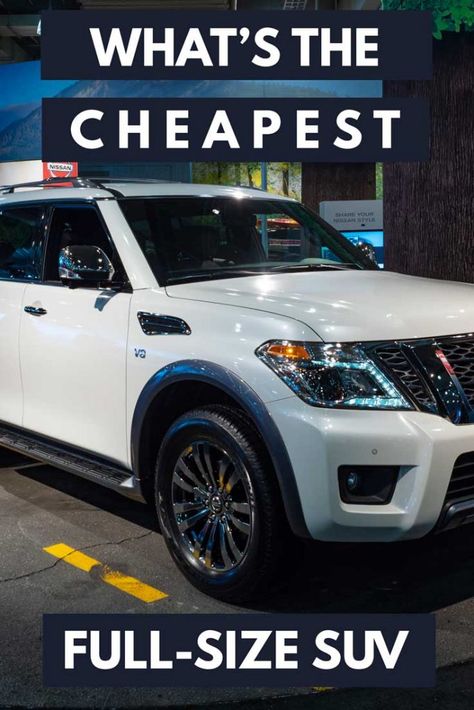 What’s The Cheapest Full Size SUV. Article by VEHQ.com #VEHQ #SUV Big Suv Vehicles, Best Suv For Family, 2024 Tips, Affordable Suv, Cheap Suv, Chevy Suv, Full Size Pickup Truck, Cute Teacup Puppies, Full Size Suv