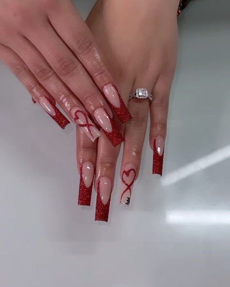 Nail Art Easter, Summer Nails Acrylic, Acrylic Nails Summer, Nails Summer Nails, Black Acrylic Nails, Red Acrylic Nails, Classy Nail Designs, Cute Acrylic Nail Designs, Long Acrylic Nails Coffin