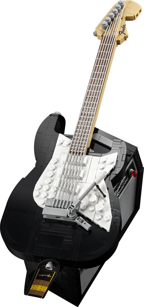 Official Release: LEGO Ideas Fender Stratocaster (21329) - GJBricks 1st Of October, Stratocaster Guitar, Lego Blocks, Lego News, Lego Models, Lego Group, Lego Design, Fender Stratocaster, Lego Ideas