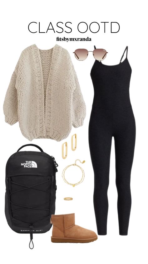 FALL CLASS OOTD #outfitinspo #backtoschool #backtoschooloutfit #college Class Fits, Airport Attire, Cute College Outfits, College Outfits Casual, College Fits, Cute Lazy Day Outfits, Lazy Day Outfits, Cardigan Outfits, Lazy Days