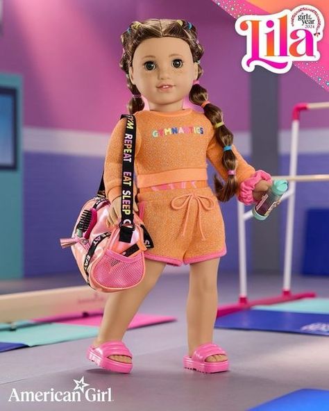 American Girl Catalog, Dream Doll, Doll Ideas, American Dream, Show Up, American Girl Doll, Girl Dolls, American Girl, Gymnastics