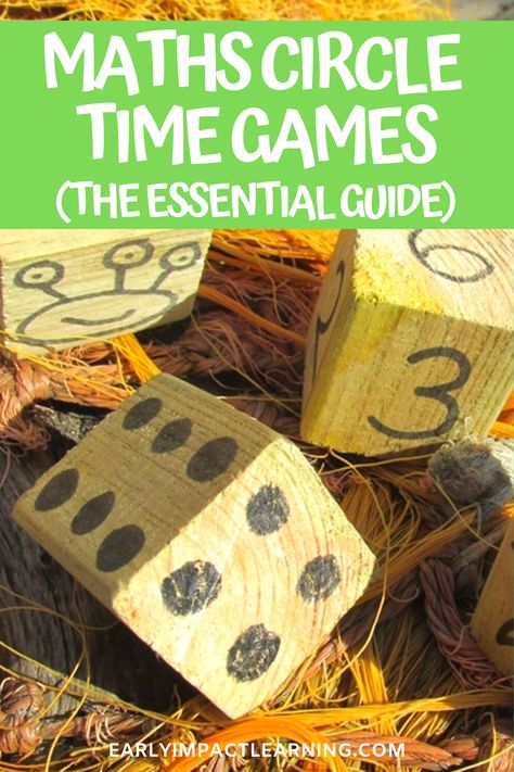 Children really enjoy fun math circle time games, and they develop lots of skills during them that they can then transfer and apply in their play and in their lives. Some of the best math circle games use puppets, songs, or simple props to bring them to life. Having taught children from the ages of 3-5 over a ten year period, I have created and trialled literally hundreds of math circle time games. #maths #education #earlyyearsmaths #circletimegames #mathgames #preschool #numeracy Large Group Math Games Kindergarten, Large Group Math Activities Preschool, Number Circle Time Activities, Circle Time Math Activities Preschool, Number Games Preschool Circle Time, Group Math Activities Preschool, Number Games For Preschool, Circle Math Activities, Preschool Numeracy