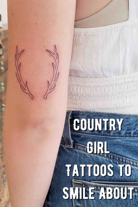 67 Country Girl Tattoos to Smile About - TattooGlee Country Girl Tattoo Ideas, Country Lyric Tattoos, Country Music Tattoos, Tattoos Country, Country Tattoo, Girl Tattoo Ideas, Country Girl Tattoos, Cowgirl Tattoos, Simple Tattoos For Women