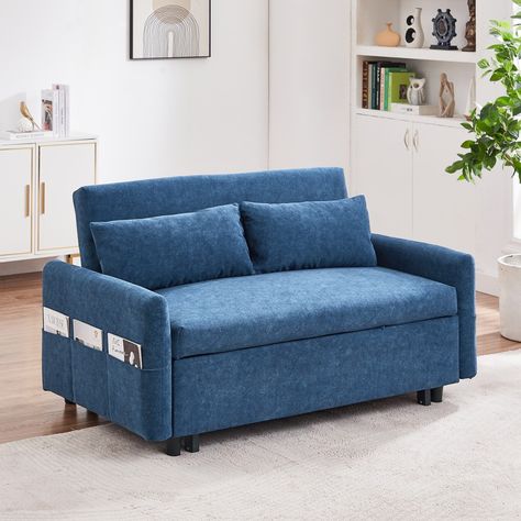 Royal blue couch