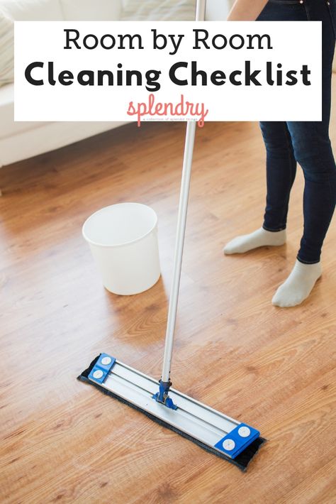 Throwing a party? Before the fun happens, you need to get your house in order! Besides cooking and decorating, you will also want to turn to this cleaning checklist; go room by room and down the list, to get your house sparkling from top to bottom! #cleaning #cleaningtips #cleaningchecklist #cleaninglist Homemade Laminate Floor Cleaner, Laminate Floor Cleaner, Get Your House In Order, Deep Cleaning Schedule, Clean Room Checklist, How To Clean Laminate Flooring, Keep Your House Clean, Throwing A Party, Cleaning Schedule Printable