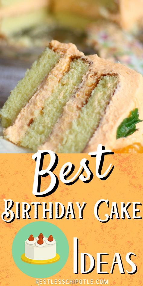 Bakery Birthday Cake Recipe, Cakes For Women Birthday Simple, Best Birthday Cakes For Women, Simple Homemade Birthday Cake, Birthday Cakes For Adults Women, Birthday Brunch Cake Ideas, Best Homemade Birthday Cake, Birthday Cake For 19th Birthday, Easy Birthday Cake For Women