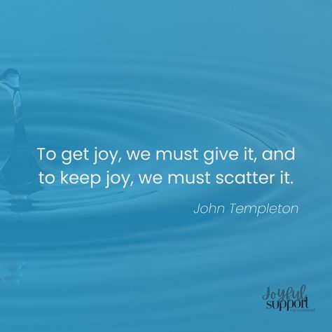 This powerful quote reminds us that joy is not a finite resource, but something that grows when shared. Today, challenge yourself to spread joy in your community. Whether it's a kind word, a helping hand, or a simple smile, your actions can create a ripple effect of happiness. How will you scatter joy today? Share your ideas in the comments and inspire others to join the movement of spreading positivity! #JoyfulSupportNetwork #SpreadJoy #CommunityKindness #PositivityMovement #DailyInspiration... Spread Joy Quotes, Joy Quotes, Spreading Positivity, Word A, Ripple Effect, Challenge Yourself, Support Network, Helping Hand, Helping Hands