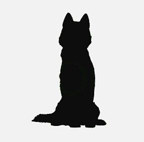 Dog Shadow Drawing, Dog Silloettes Painting, Dog Siluette, Dog Silloettes, Sirius Black Dog, Husky Silhouette, Dog Commission, Dog Shadow, Husky Tattoo