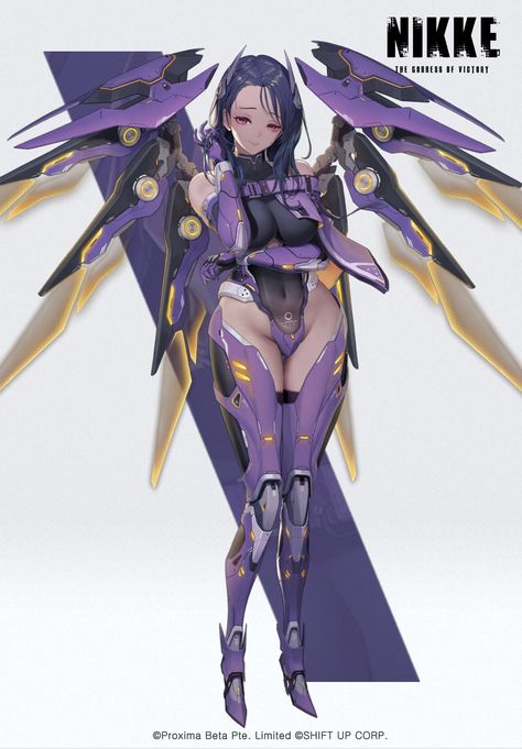 ArtStation - GODDESS OF VICTORY: NIKKE_Isabel, DramZ Nike Goddess Of Victory, Goddess Of Victory, Art Folder, Destiny's Child, Kid Character, Robots Concept, Robot Concept Art, Character Designs, Anime Demon