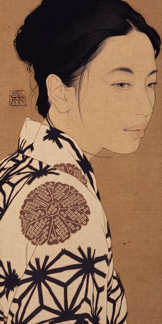 Yasunari Ikenaga, Ikenaga Yasunari, Japanese Illustration, Art Japonais, Japanese Painting, Art And Illustration, Japan Art, Japanese Artists, Figure Painting