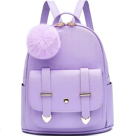 Purse For Teens, Small Backpack Purse, Cute Mini Backpacks, Mini Backpack Purse, Mini Mochila, Purse For Women, Girls Purse, Teenage Girls, Purple Bags