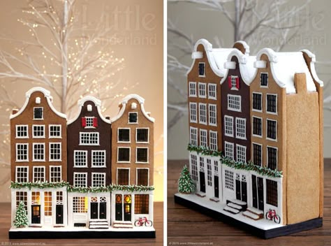 10 Clever Gingerbread Houses (Pictures & Designs) Ginger House, Gingerbread House Designs, All Things Gingerbread, Gingerbread House Cookies, Gingerbread Village, Dutch House, Cookie House, Dutch Bros, Christmas Gingerbread House